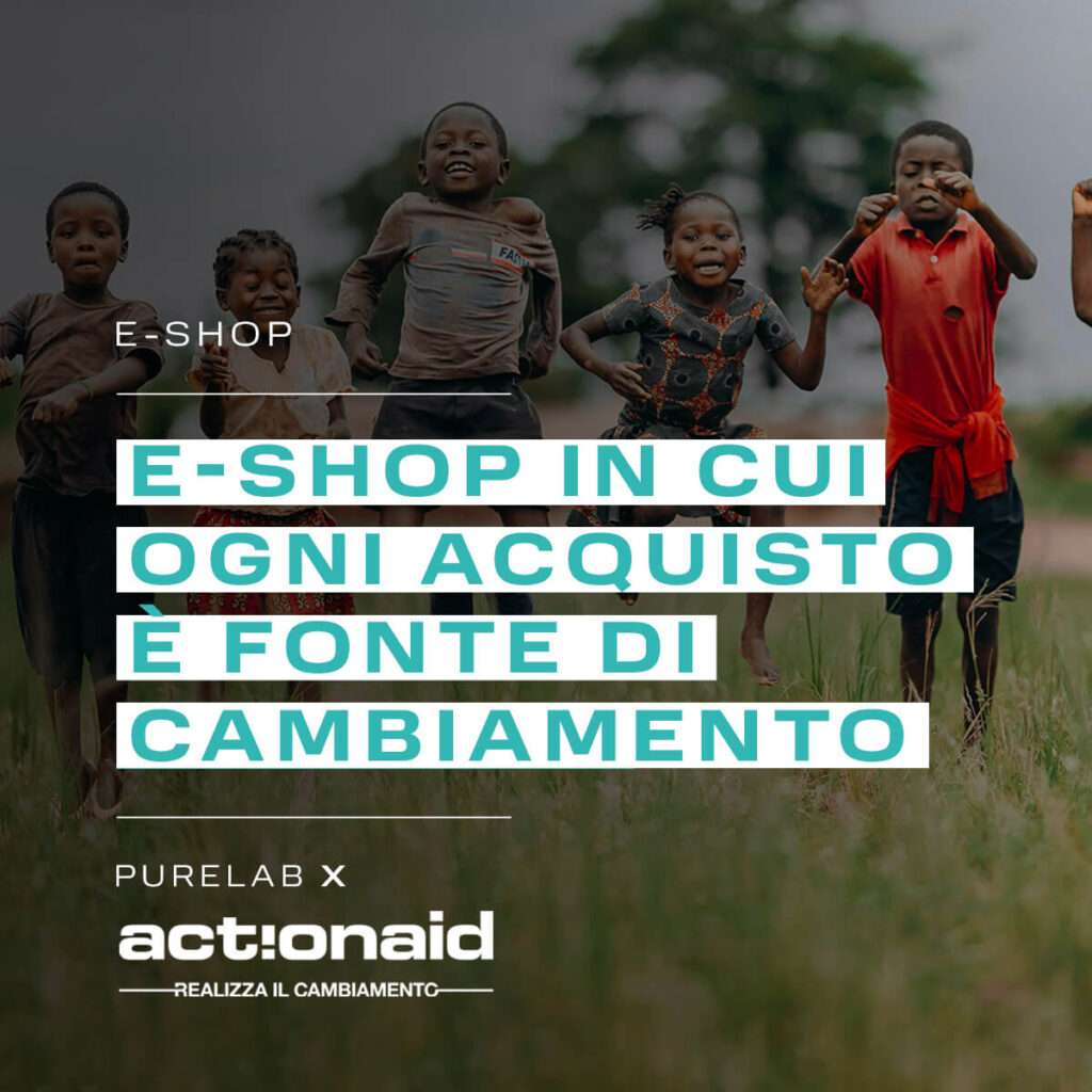 Purelab sviluppo siti web Milano per ActionAid