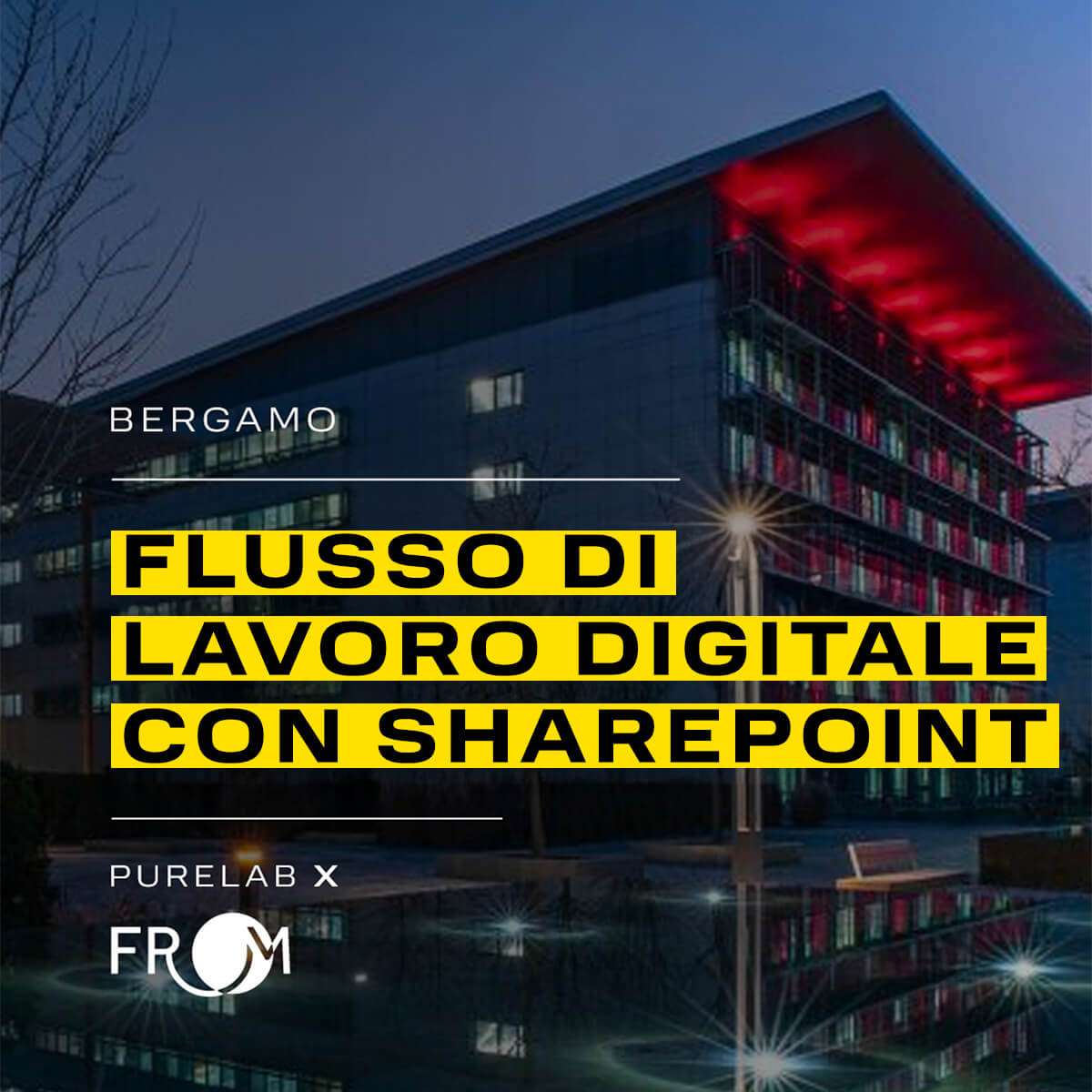 nuovo sistema usato nell'agenzia comunicazione Bergamo: Sharepoint